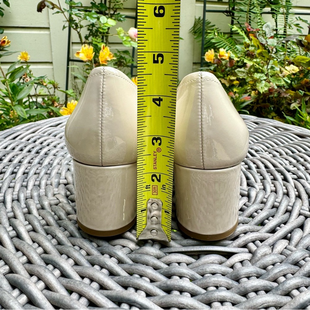 Kate Spade Beverly Bow Pump Patent Tusk Sz 7.5 - Picture 7 of 10